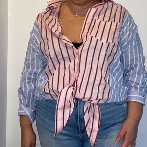 PLUS SIZE Button up top